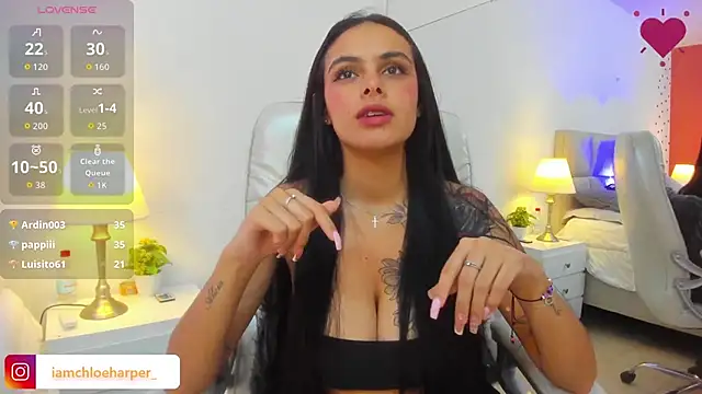ChloeHarper_ live sex cam