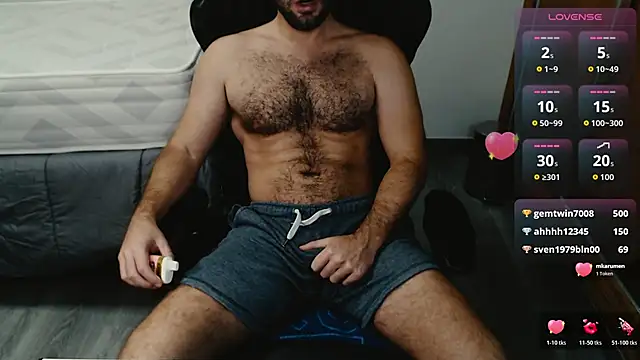 cutehairymacho live sex cam