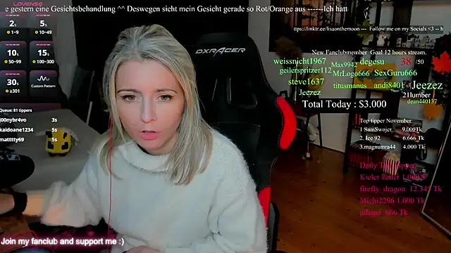 Lisaonthemoon live sex cam