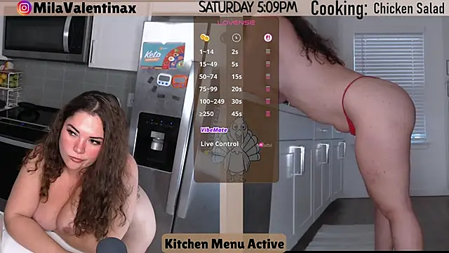 MilaValentina live sex cam