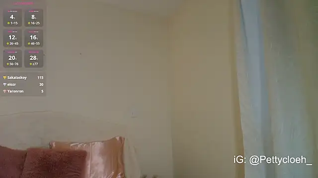 PettyCloeh live sex cam