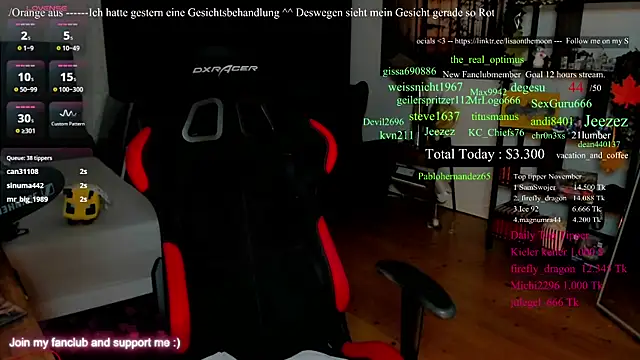 Lisaonthemoon live sex cam