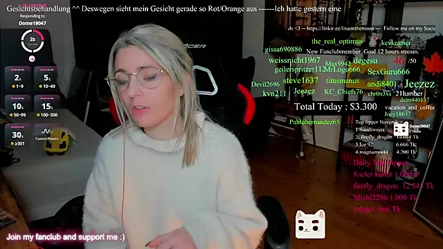 Lisaonthemoon live sex cam