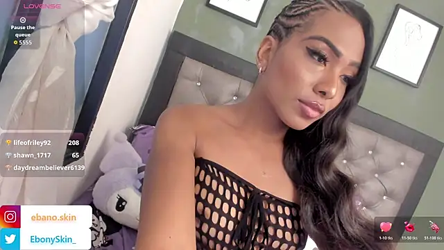 EbonySkin live sex cam