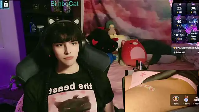 BimboCat live sex cam