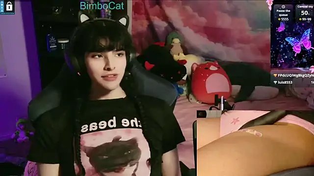 BimboCat live sex cam