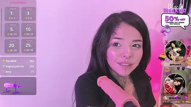 NinaInk live sex cam