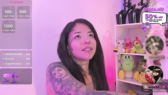NinaInk live sex cam