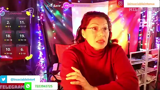 LaInsaciableIntensa's cam snapshot