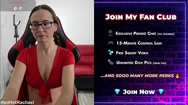 RedHotRachael live sex cam