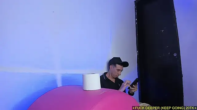 Threesome-no-mercy live sex cam