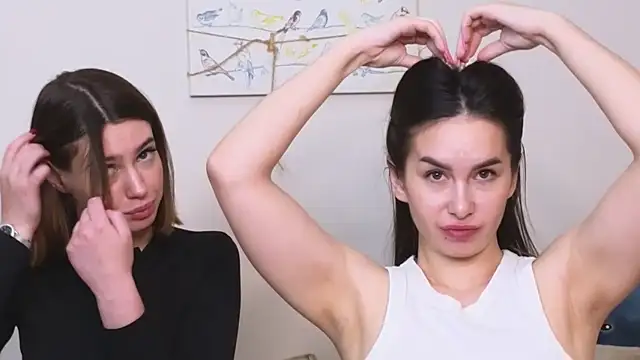 TwoKissedFire live sex cam