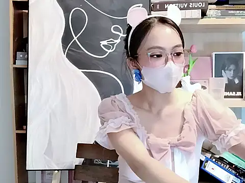 Lush-Office live sex cam