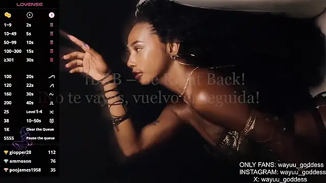 wayuu-goddess live sex cam