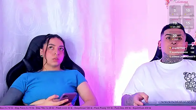 Sarahandzack live sex cam