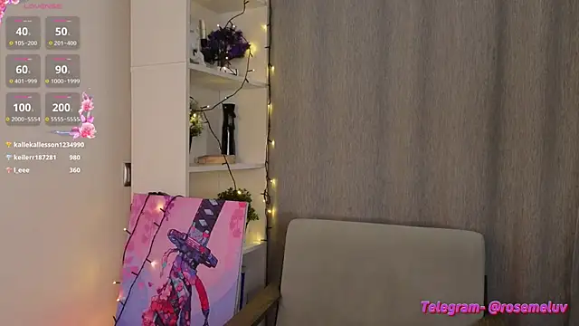 daarlingrosee's cam snapshot