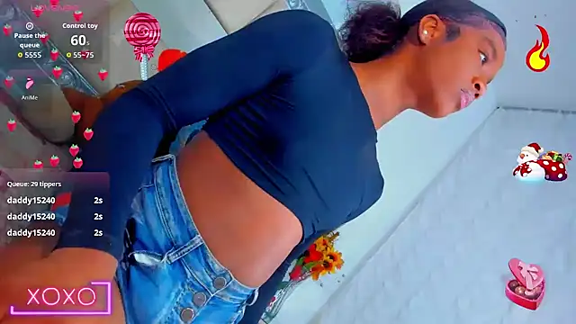 EbonyWildYou live sex cam