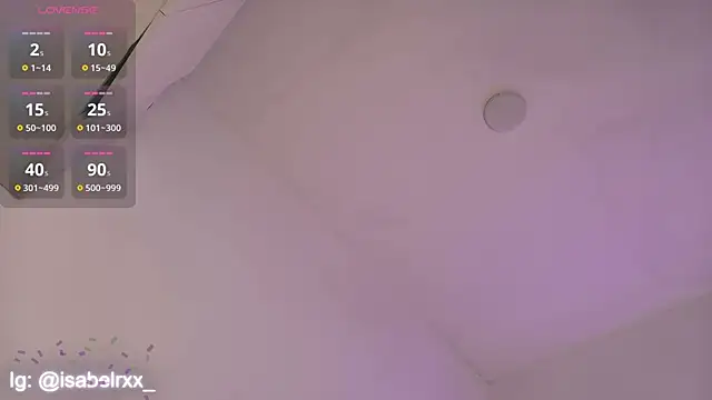 IsabelCortes's cam snapshot