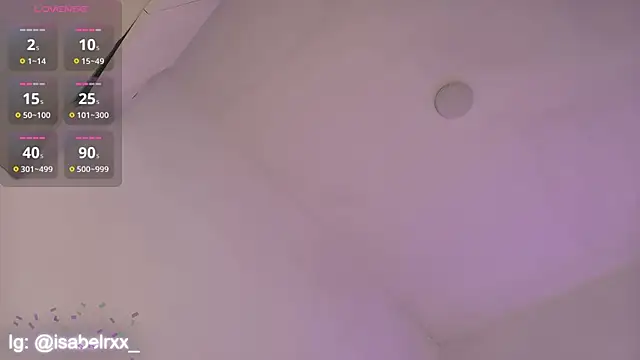 IsabelCortes's cam snapshot