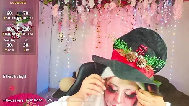 MilkyXSakura live sex cam