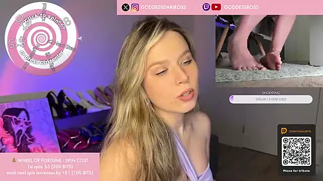 GoddessRoss's web cam
