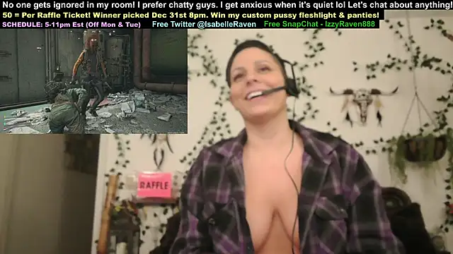 IsabelleRaven live sex cam