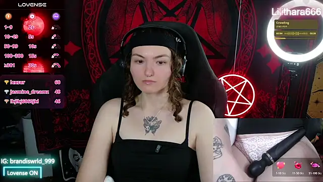 Lilithara666 live sex cam