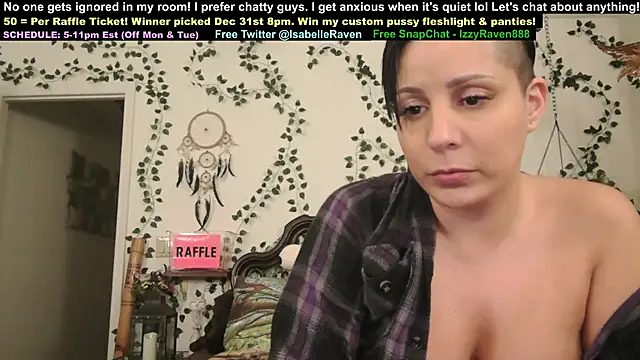 IsabelleRaven live sex cam