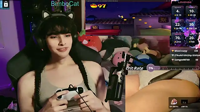 BimboCat live sex cam