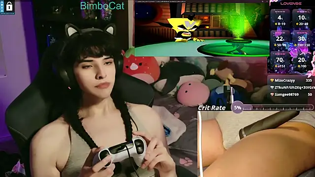 BimboCat live sex cam