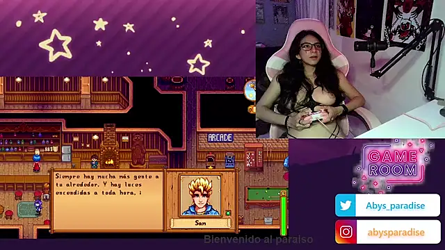 Abysparadise's cam snapshot