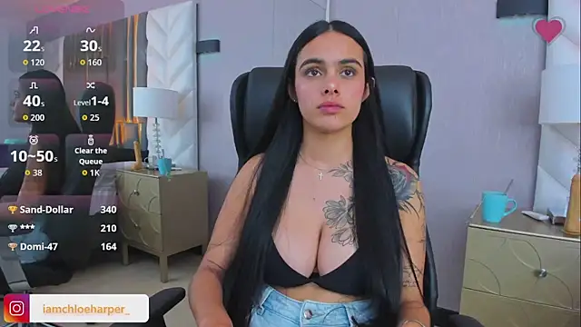 ChloeHarper_ live sex cam