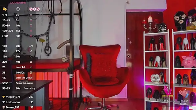 MistressAndre live sex cam