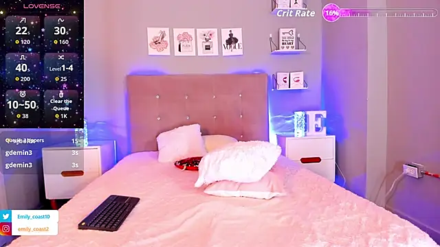 EmilyCoast-1's cam snapshot