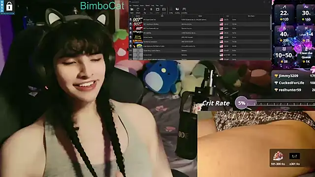 BimboCat live sex cam