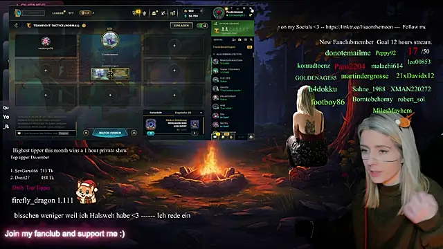 Lisaonthemoon's cam snapshot