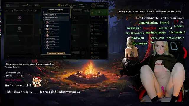 Lisaonthemoon live sex cam