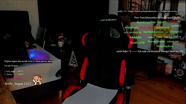 Lisaonthemoon's cam snapshot