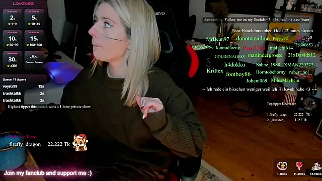 Lisaonthemoon's cam snapshot