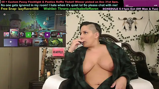 IsabelleRaven live sex cam