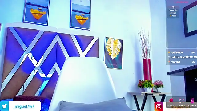 __Miguel7w7 live sex cam