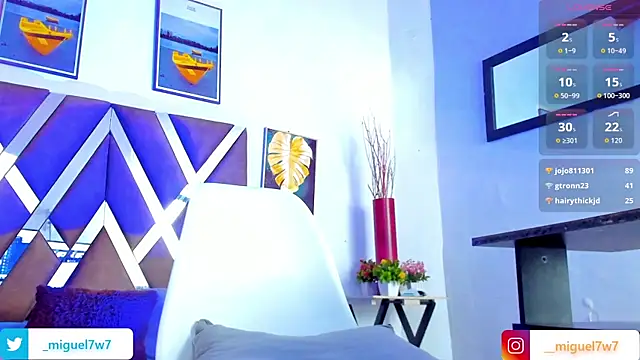 __Miguel7w7 live sex cam