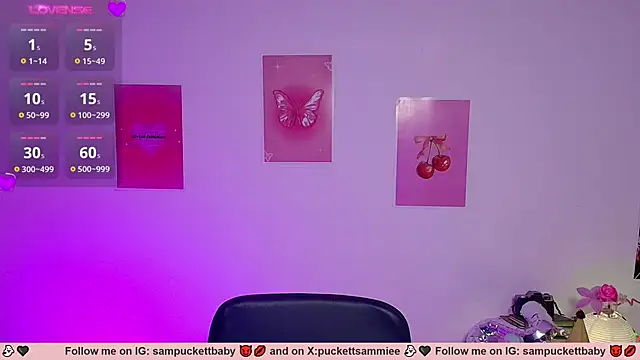 Sampuckettbaby's cam snapshot