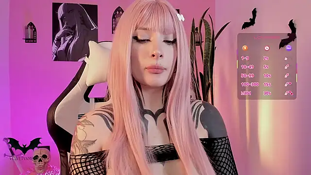 VelvetVampiree live sex cam