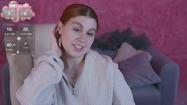 GingerPink's cam snapshot