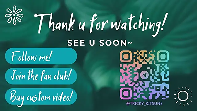 TrickyKitsune live sex cam