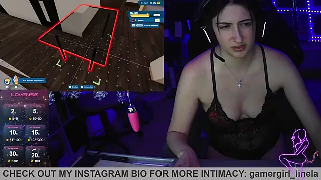 Gamergirl-Linela live sex cam