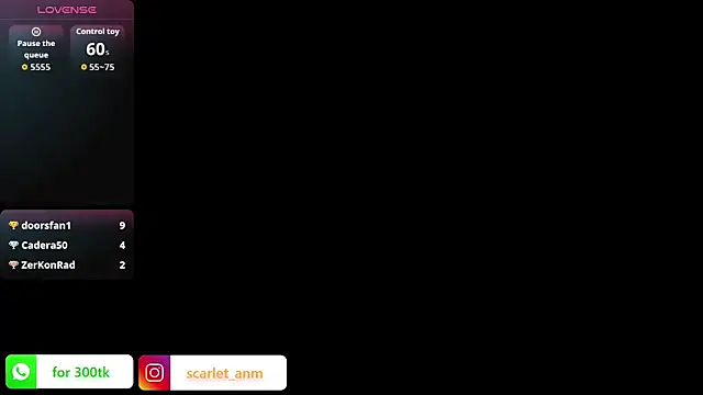 scarlet_tommy's cam snapshot