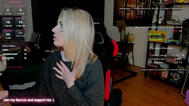 Lisaonthemoon's cam snapshot