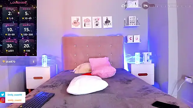 EmilyCoast-1's cam snapshot